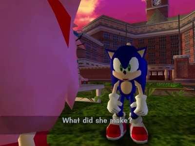 How Amy and Sonic celebrated Valentine's Day: