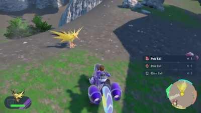 Huh, I didn’t know Zapdos could walk, looks kinda goofy (idk what flair to use) 