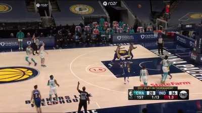 [Highlight] Devonte Graham hits it from near half court with the shot clock expiring