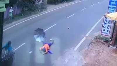 Wcgw when opening you umbrella.