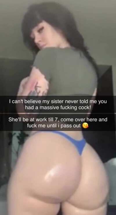 Snapchat from your Sister-in-law