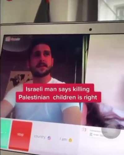 Israeli justifying killing Palestinian children