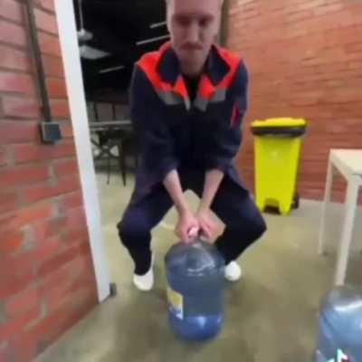 The ‘correct’ way to refill water