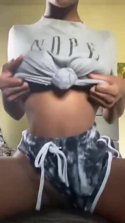 She did exactly what I was hoping for around 30 seconds in