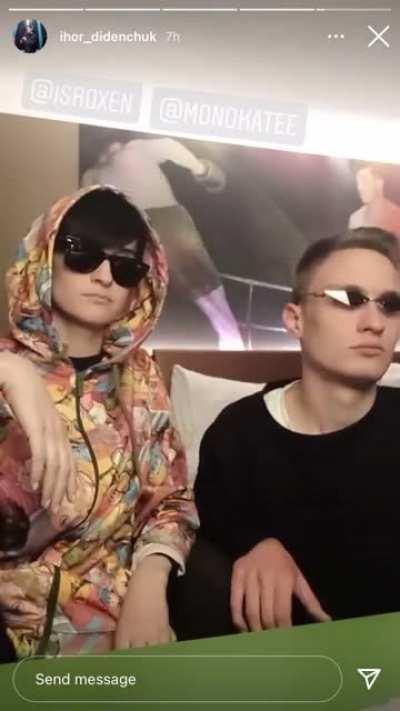 Ihor and Kateryna appreciating Roxen’s Amnesia