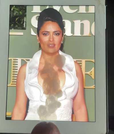 salma made me cum soo good ( Salma Hayek cumtribute )