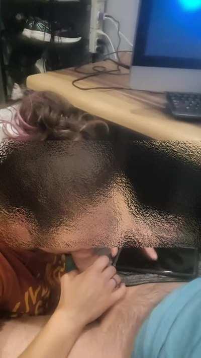 If I put my hair up, some magic will happen.