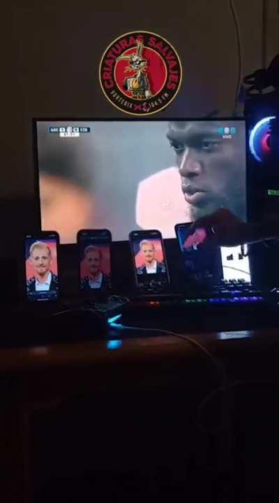 Con razón! No tenía chance..