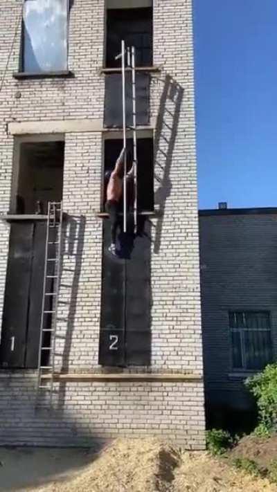 How to get up to the top floor in a hurry