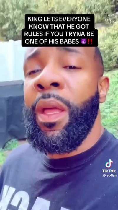 Does anyone have the vid where king says &ldquo;i told you if I fuck you, you will never get over me&rdquo;?