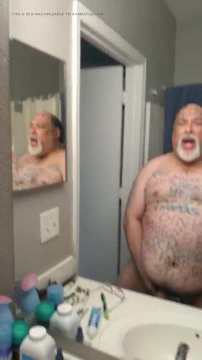 This was Jerry. Now he transformed into Julia the sissy faggot