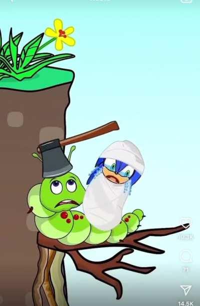 sonic is: damn i don’t even know at this point