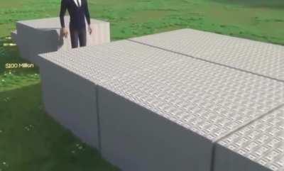 This is what a trillion dollars in cash would look like 