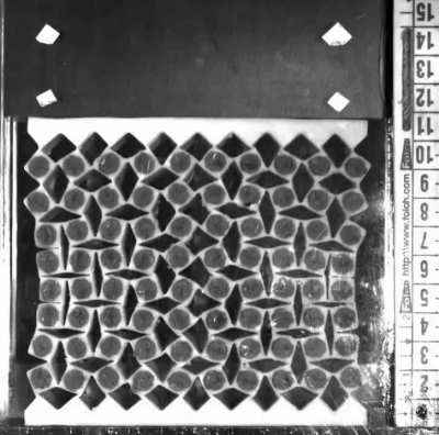 3D Printed Mold for Embedding Magnetic Particles into an Architected Structure (Lattice)