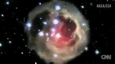 Взрыв звезды ( 4 года за 15 секунд ).