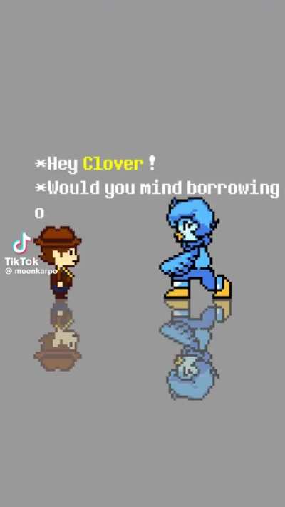 I guess he was bored