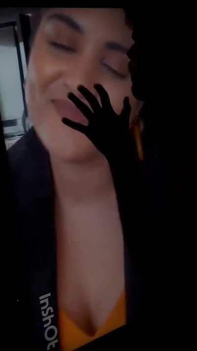 Cum tributee to Nivetha thomas dm for paid cum tributes telegram @ramrao264