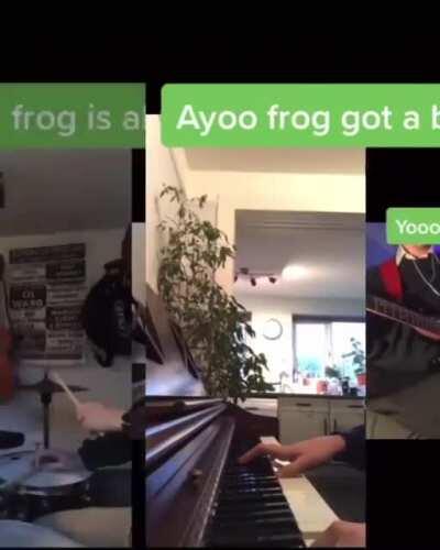 Thanks, I love this frog and his band