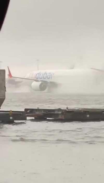 Pretty wild day at DXB Today.