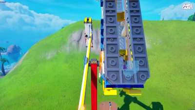 Built the Kamikaze ride in LEGO Fortnite!