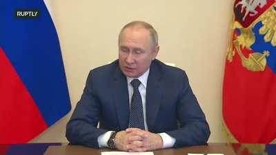 Putin today: 