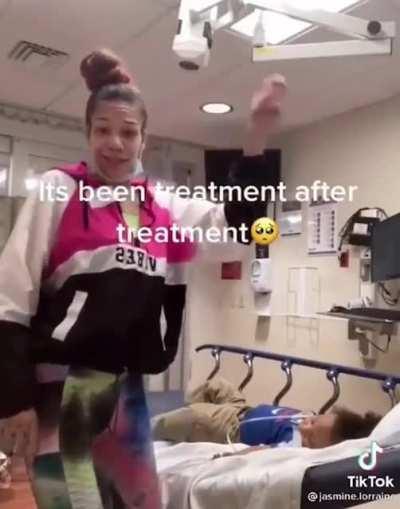 Dancing while your baby is dying