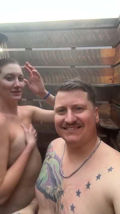 Things get steamy when I look down on him 😈 (6’3” f/5’9” m)