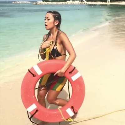 Throwback, Liane Bikini is Slow Mo