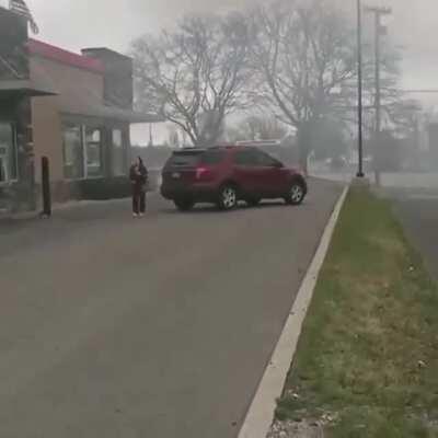 Can you imagine demanding a refund while the building is on fire?