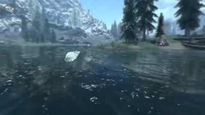 At least he died happy.