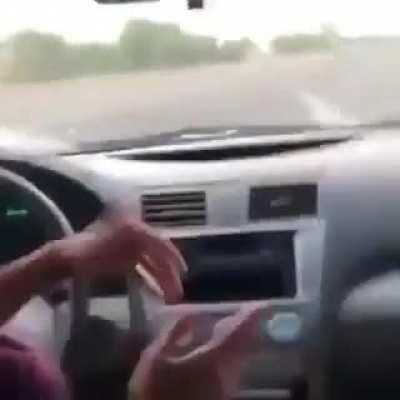 God was his copilot.