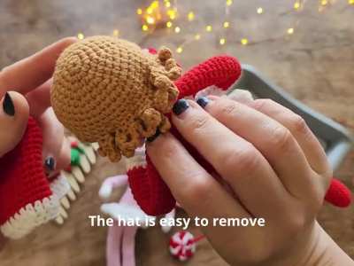 The  Elf Girl has flexible arms ensuring she can hold any pose. Bonus Fun Alert! Get miniature accessory patterns (trees, lollipops, pillows) to complete your magical scenes.

Pattern Link: https://www.etsy.com/ca/listing/4376022969/

#DIYCrochet #Poseabl