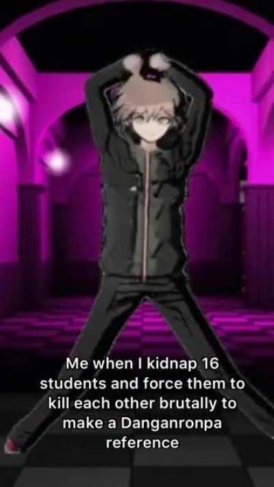 Your honour I did it for the reference