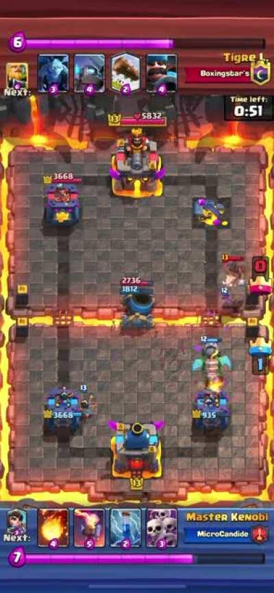 Floating Hog Rider 😂