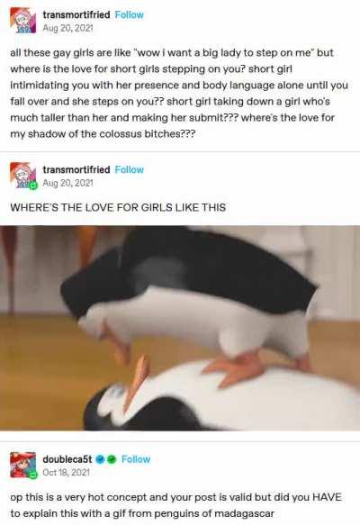 I feel like this belongs here