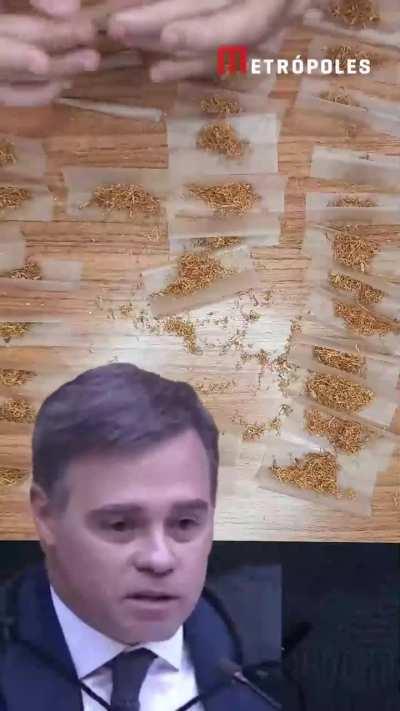 Confirmamos a conta de Mendonça: 10g fazem 34 cigarros