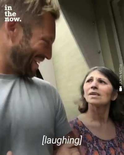 Mom with Dementia remembers her son. I'm so glad for them.