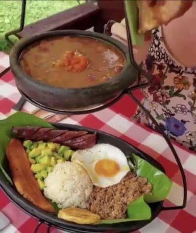The most elegant Bandeja Paisa I’ve ever seen in my life