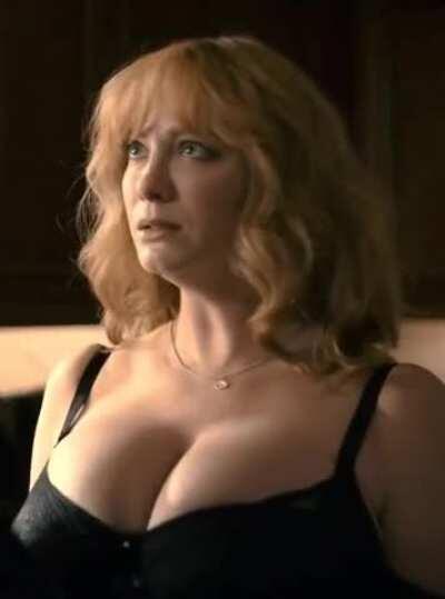 Christina Hendricks as Beth Boland Good Girls S04E05 (Bra Scenes) 1080p