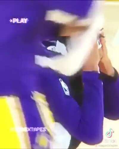 Unseen footage of JJ during the filming of the lighter music video