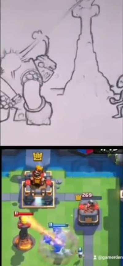 Aguante Larry. El Mega Caballero se sacrifico