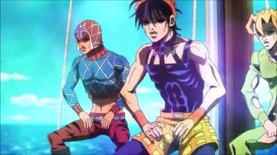 The Gang and Jotaro hit the Yakuza 0 disco