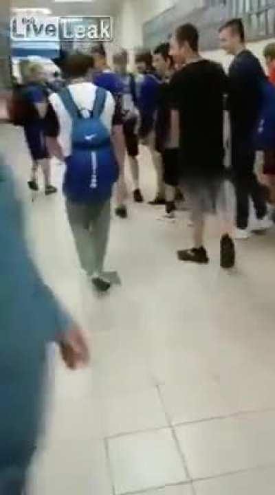 to bully someone