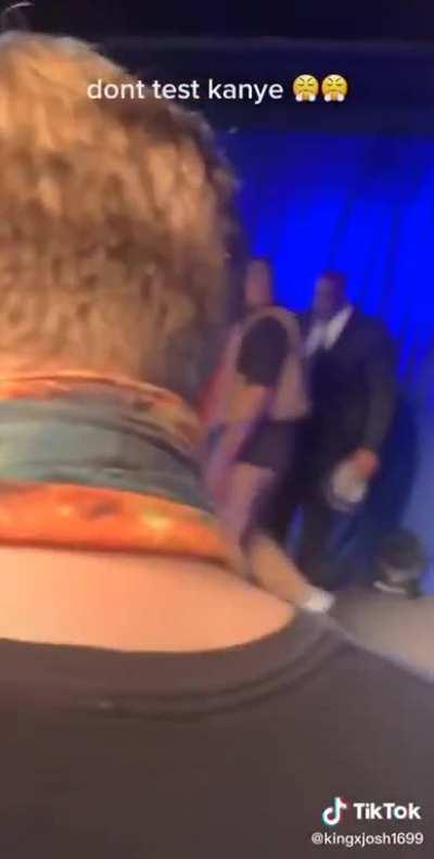 saw this video on tik tok from the rally!