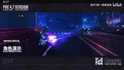 Bronya's new battlesuit move set