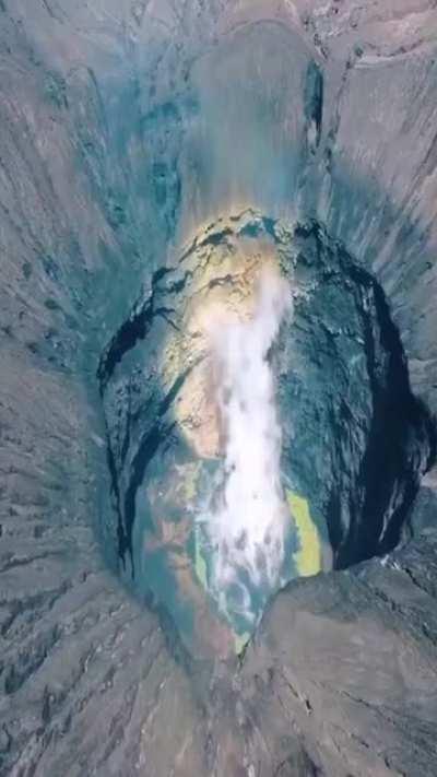 Volcano crater of Mt. Bromo