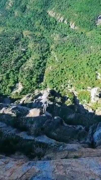 To wingsuit without a wingsuit.