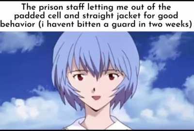 When they release me from solitary confinement