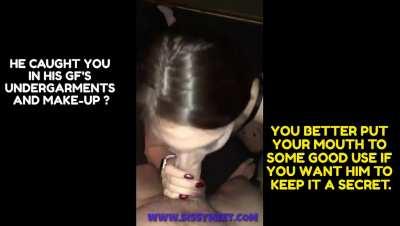 Open your mouth to keep his mouth shut :) ;)