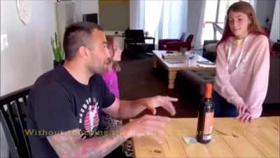 Ahh...the money under the bottle trick never fails